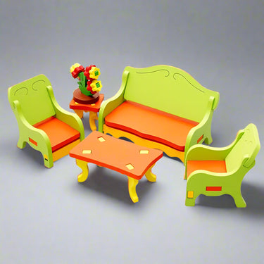 3D ASSEMBLING FURNITURE LIVING ROOM